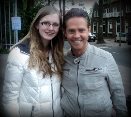 Samen met Danny de munk.