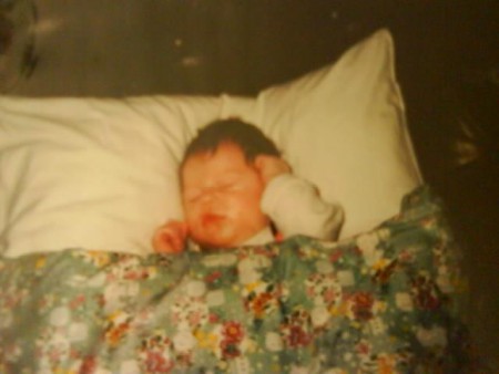Baby Kim.